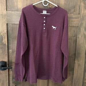PINK Victoria’s Secret Thermal Long Sleeve Shirt